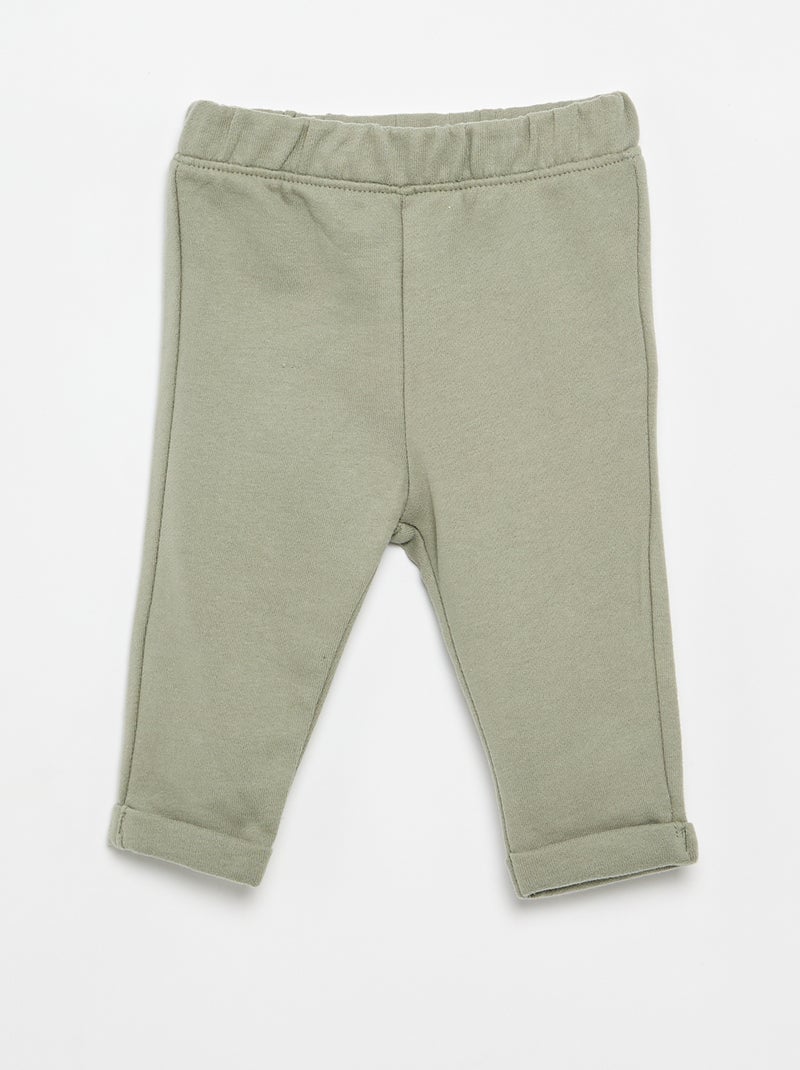 Completo t-shirt + pantaloni da jogging - 2 pezzi Verde - Kiabi