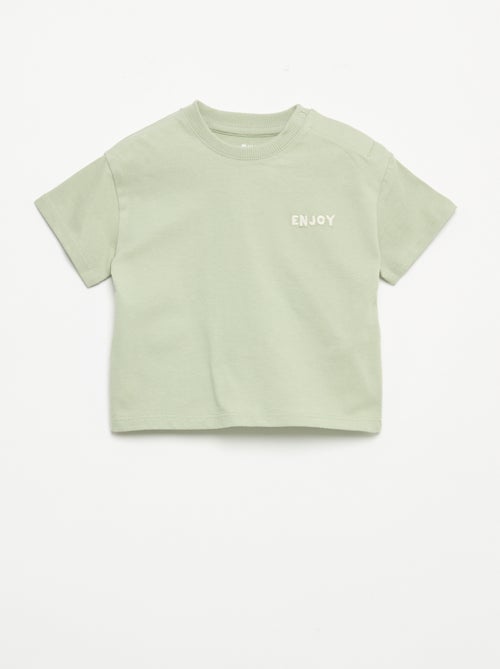 Completo T-shirt + pantaloni da jogging - Kiabi