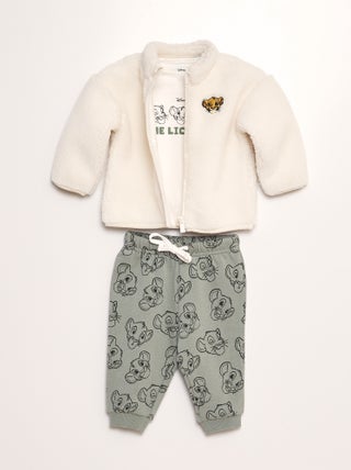 Completo t-shirt + pantaloni + giacca 'Disney' - 3 pezzi