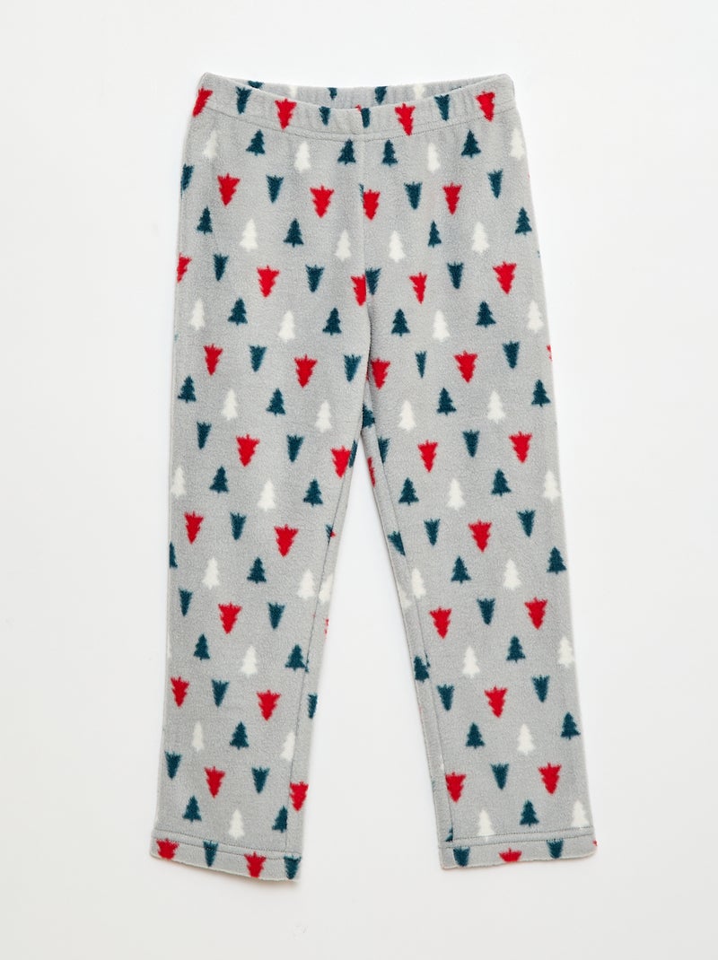 Completo t-shirt + pantaloni in pile - 2 pezzi Rosso - Kiabi