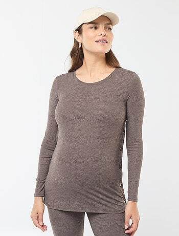 Completo t-shirt per l'allattamento + pantaloni - 2 pezzi