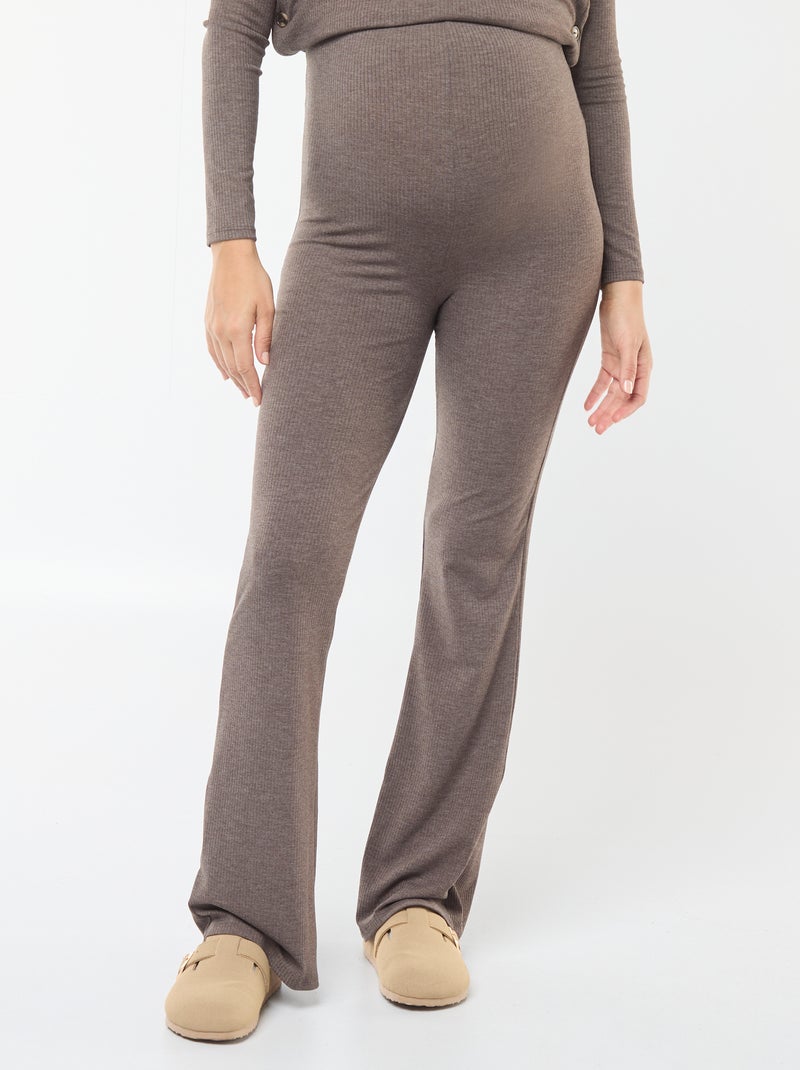 Completo t-shirt per l'allattamento + pantaloni - 2 pezzi Beige - Kiabi