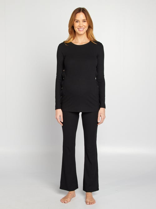 Completo t-shirt per l'allattamento + pantaloni - 2 pezzi - Kiabi