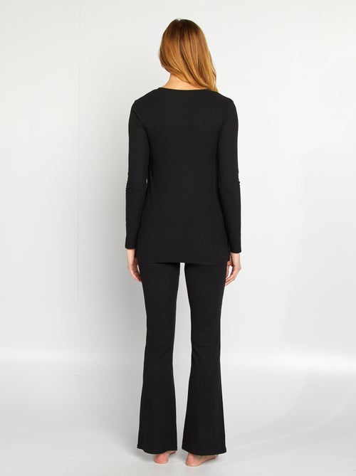 Completo t-shirt per l'allattamento + pantaloni - 2 pezzi - Kiabi