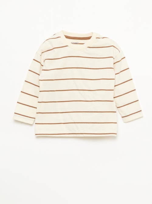 Completo t-shirt + salopette - 2 pezzi - Kiabi