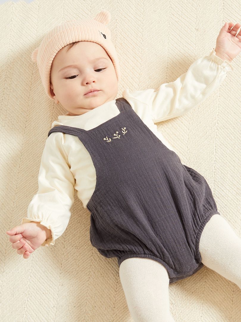 Bambini Abbigliamento bambina Abbigliamento neonate Salopette Kiabi Salopette Pyjamas 3 mois 