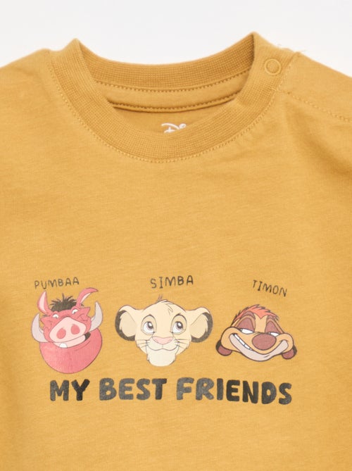 Completo t-shirt + salopette 'Disney' 'Il Re Leone' - 2 pezzi - Kiabi