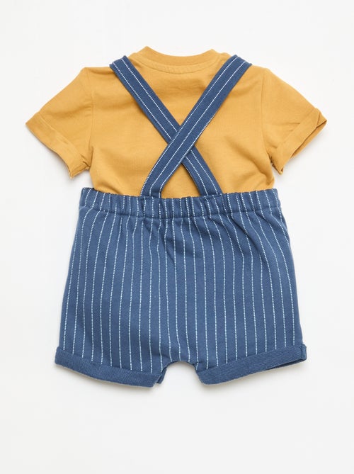 Completo t-shirt + salopette 'Disney' 'Il Re Leone' - 2 pezzi - Kiabi