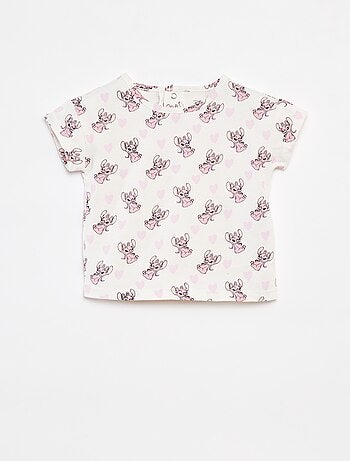 Completo t-shirt + salopette in denim 'Stitch'