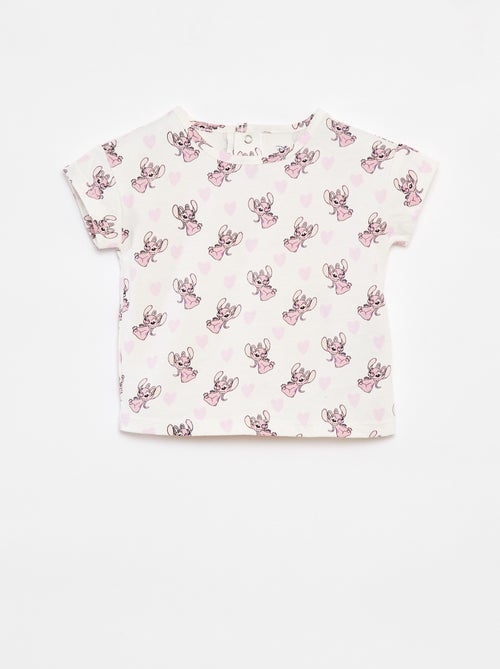 Completo t-shirt + salopette in denim 'Stitch' - Kiabi