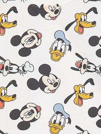 Completo t-shirt + salopette in jeans 'Disney' - 2 pezzi