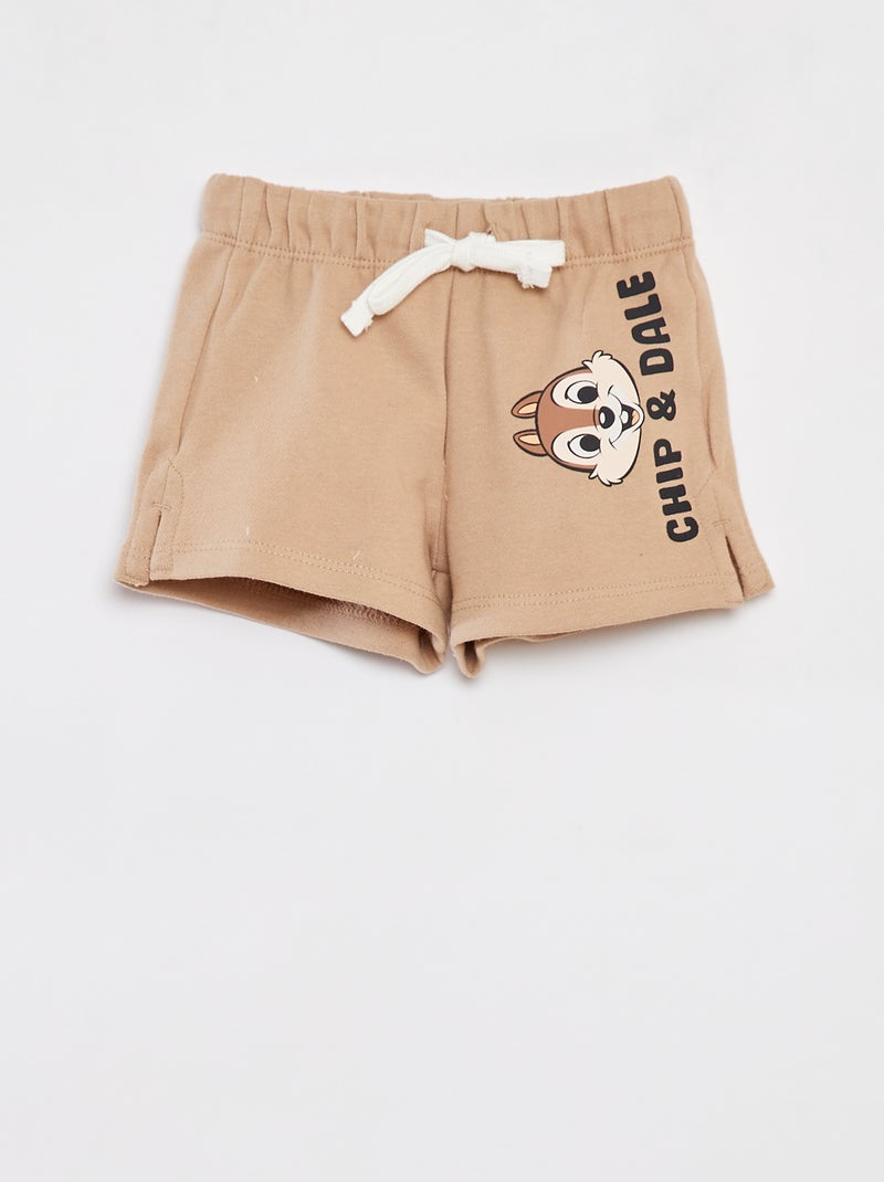 Completo t-shirt senza maniche + shorts 'Cip e Ciop' 'Disney' - 2 pezzi BEIGE - Kiabi