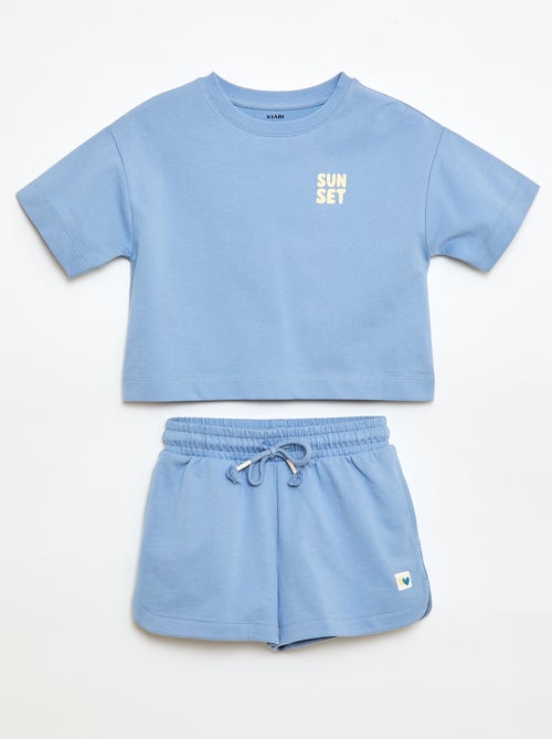 Completo T-shirt + Short - 2 pezzi - Kiabi