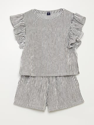 Completo t-shirt + shorts - 2 pezzi