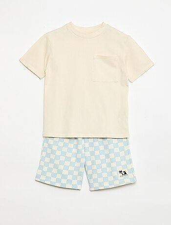 Completo t-shirt + shorts - 2 pezzi