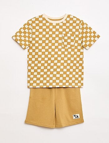 Completo t-shirt + shorts - 2 pezzi