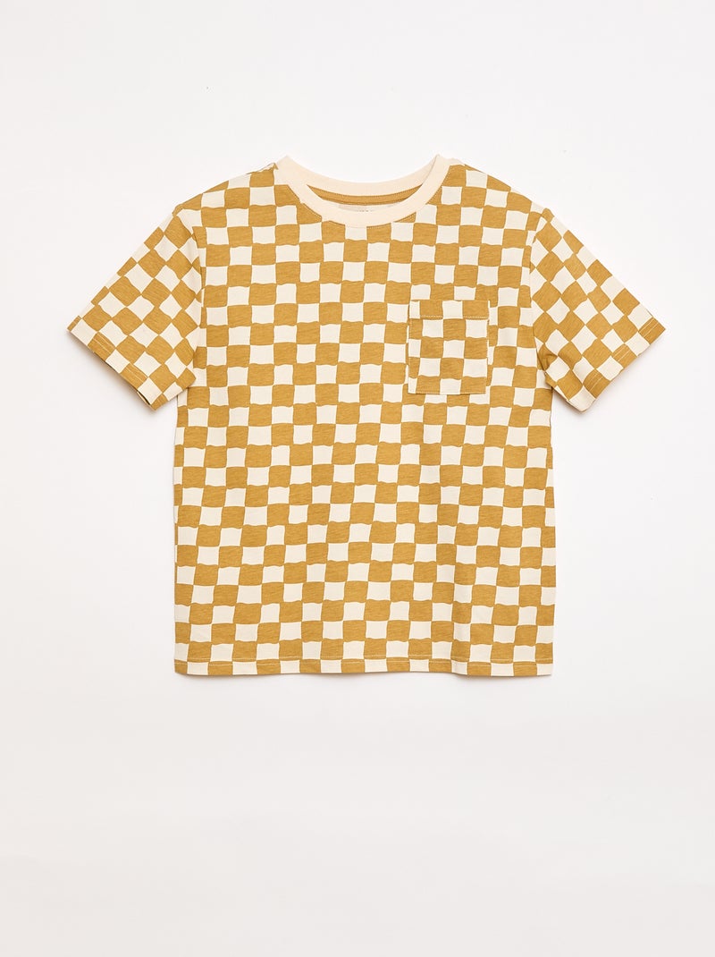 Completo t-shirt + shorts - 2 pezzi Giallo - Kiabi