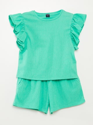 Completo t-shirt + shorts - 2 pezzi