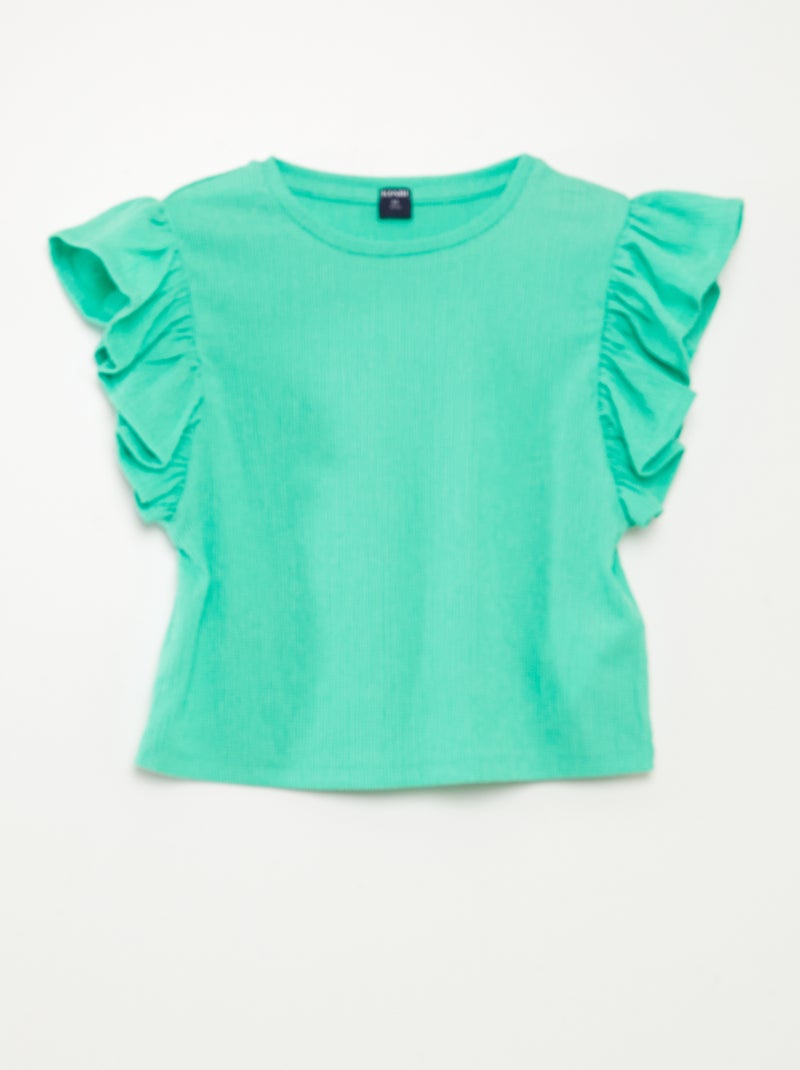 Completo t-shirt + shorts - 2 pezzi VERDE - Kiabi