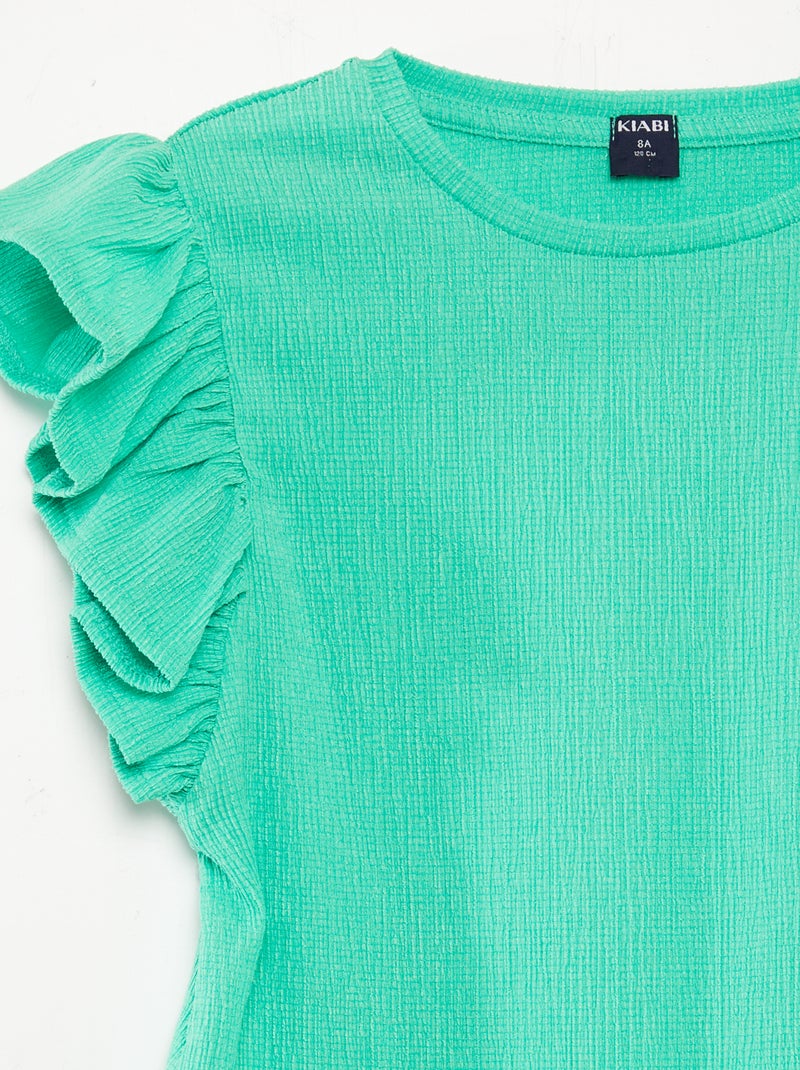 Completo t-shirt + shorts - 2 pezzi VERDE - Kiabi