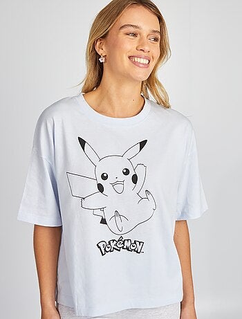 Completo t-shirt + shorts - 'Pikachu' 'Pokémon' - 2 pezzi