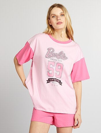 Completo t-shirt + shorts 'Barbie' - 2 pezzi