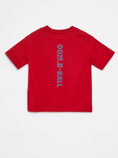 Completo t-shirt + shorts bicolore - 2 pezzi - Kiabi