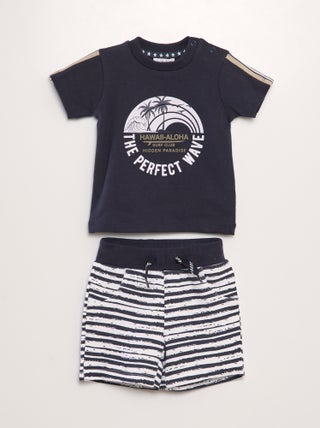 Completo t-shirt + shorts