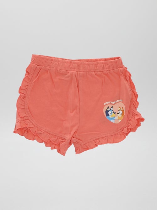 Completo t-shirt + shorts Bluey - 2 pezzi - Kiabi