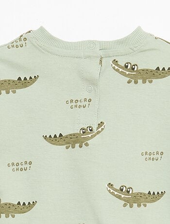 Completo t-shirt + shorts con motivo - 2 pezzi