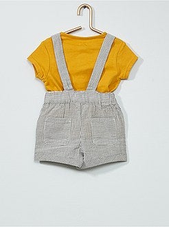 Completo T-shirt + shorts con spalline - Kiabi