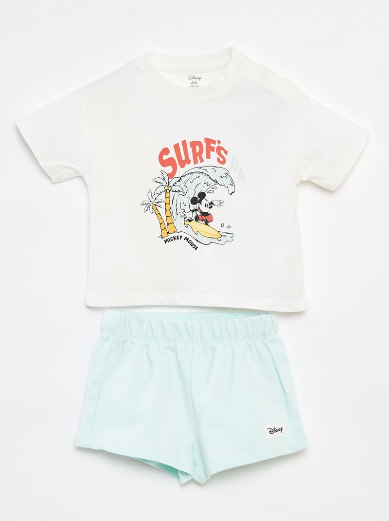Completo t-shirt + shorts 'Disney'  - 2 pezzi BLU - Kiabi