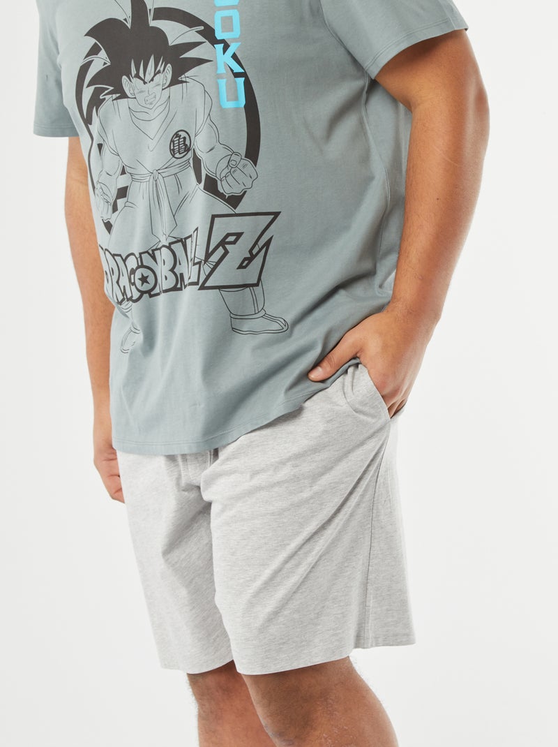 Completo t-shirt + shorts 'Dragon Ball Z' - 2 pezzi GRIGIO - Kiabi