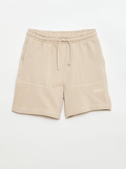 Completo t-shirt + shorts in piqué di cotone - Kiabi