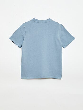 Completo t-shirt + shorts in piqué di cotone
