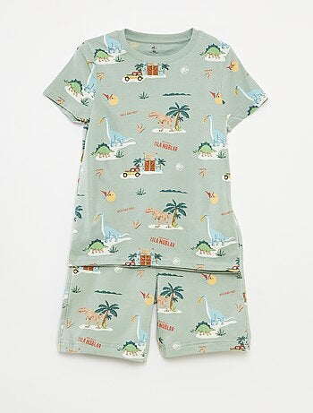 Completo t-shirt + shorts 'Jurassic World' - 2 pezzi