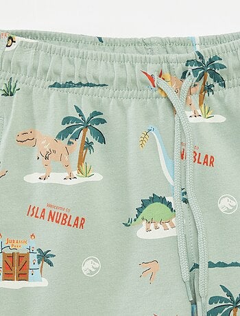 Completo t-shirt + shorts 'Jurassic World' - 2 pezzi