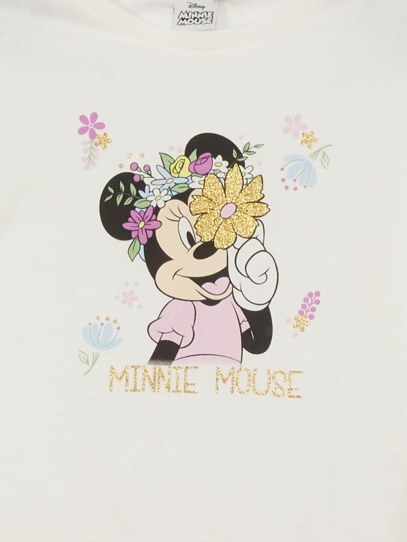 Completo t-shirt + shorts 'Minnie' 'Disney' BEIGE - Kiabi
