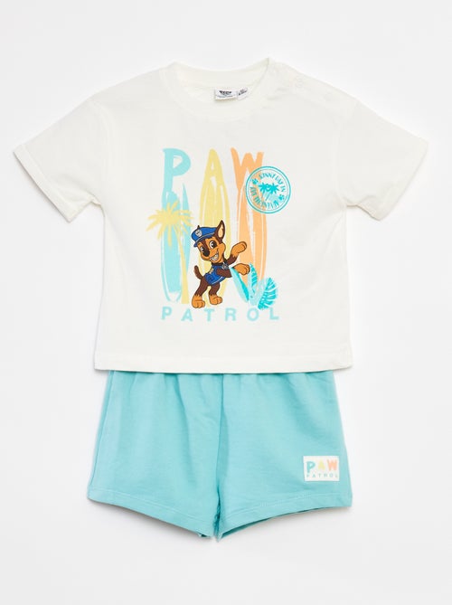 Completo t-shirt + shorts 'Paw Patrol' - Kiabi
