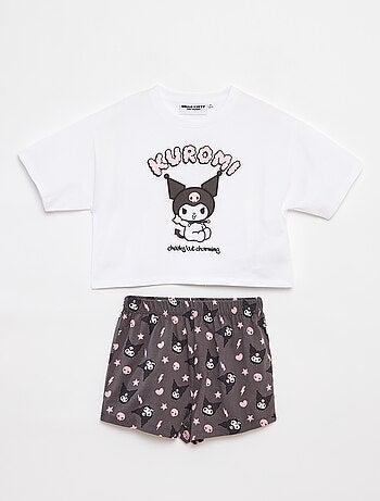 Completo t-shirt + shorts pigiama 'Hello Kitty' - 2 pezzi