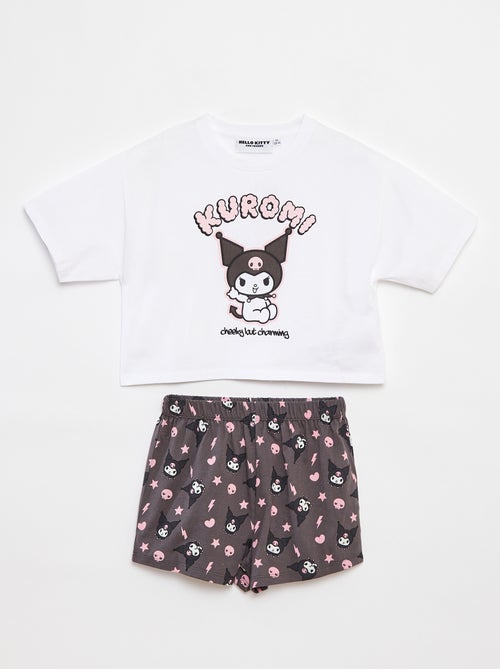 Completo t-shirt + shorts pigiama 'Hello Kitty' - 2 pezzi - Kiabi