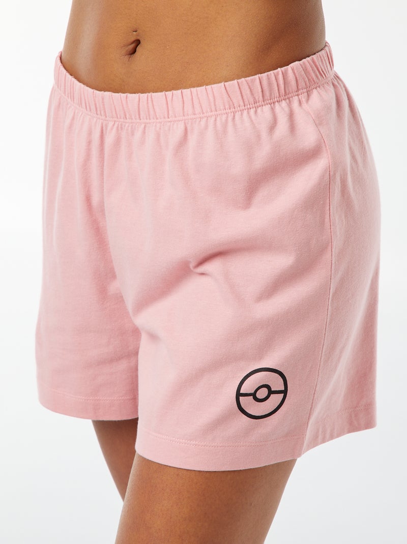 Completo t-shirt + shorts 'Pokemon' - 2 pezzi ROSA - Kiabi