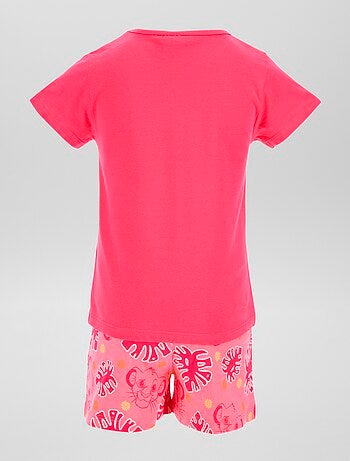 Completo t-shirt + shorts Simba - 2 pezzi
