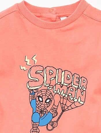 Completo t-shirt + shorts 'Spider-Man' 'Marvel' - 2 pezzi