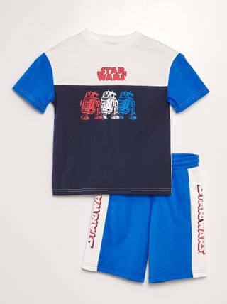 Completo t-shirt + shorts 'Star Wars'