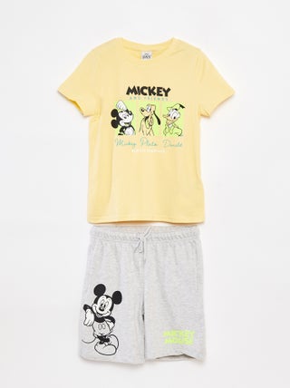 Completo T-shirt + shorts 'Topolino' 'Disney'