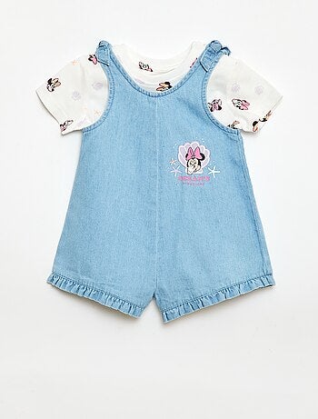 Completo t-shirt + tutina corta "Disney" "Mickey