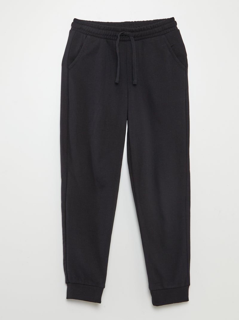 Completo tessuto felpato stampato felpa + pantaloni - 2 pezzi NERO - Kiabi