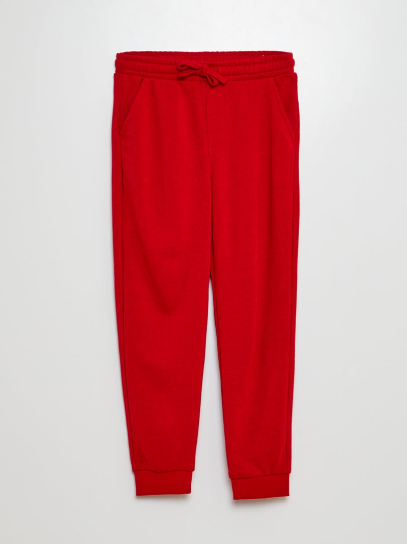 Completo tessuto felpato stampato felpa + pantaloni - 2 pezzi ROSSO - Kiabi