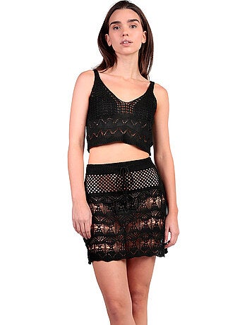 Completo top + gonna total look da donna ADMAS